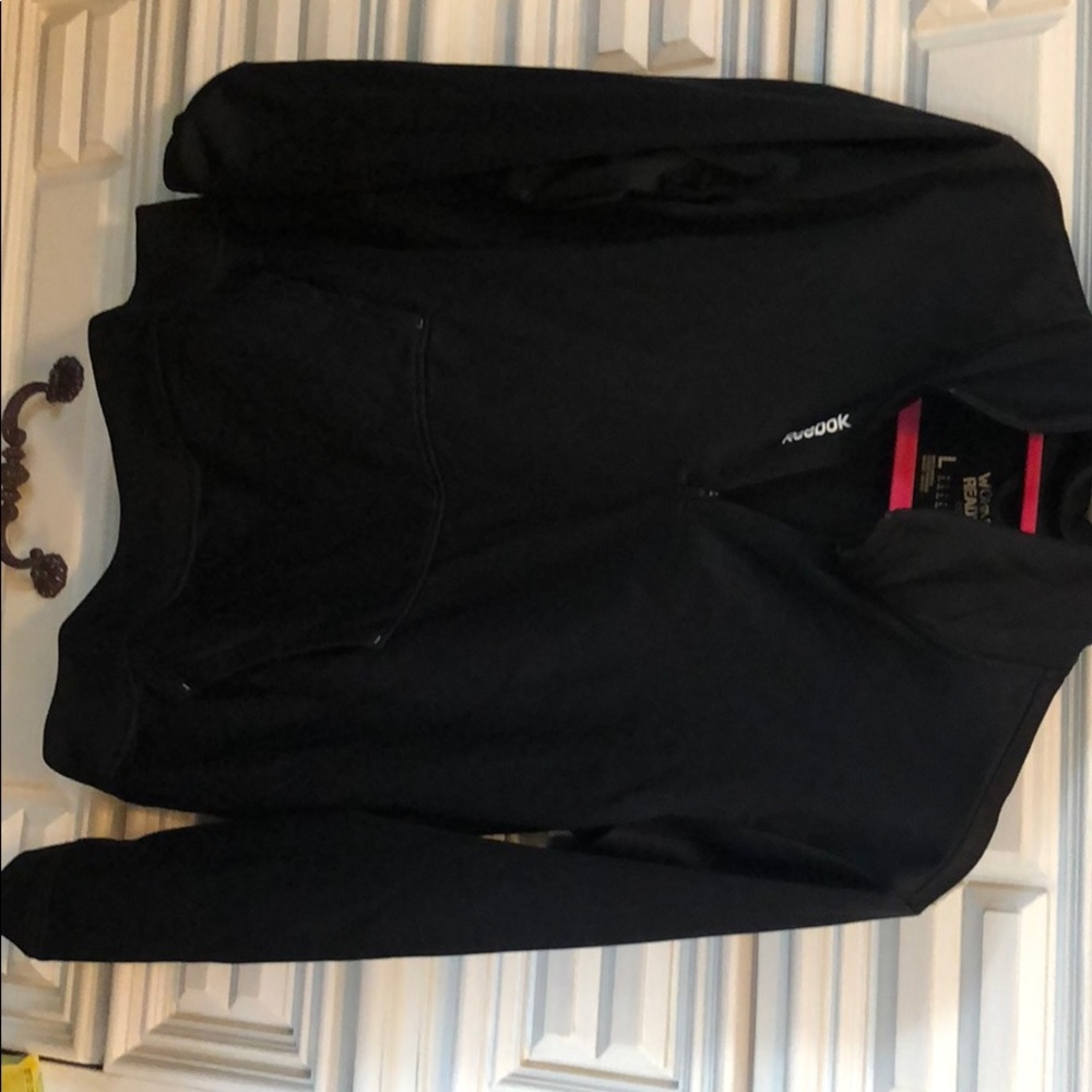 Black Reebok pullover